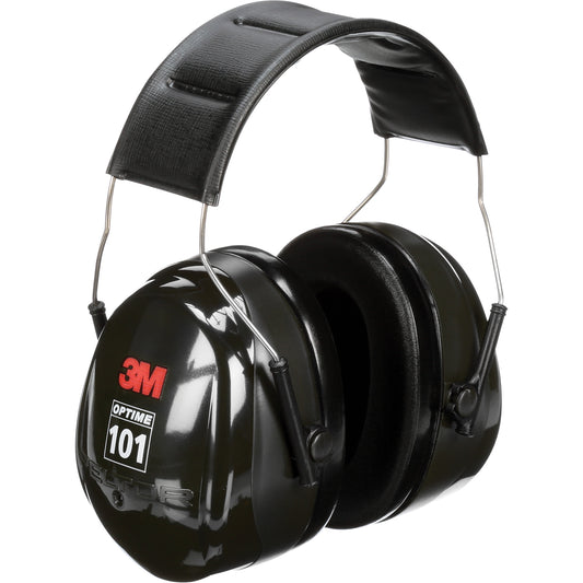 3M Peltor™ Optime™ 101 Series Earmuffs, Headband, 27 NRR dB