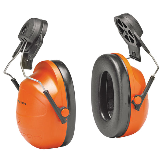 3M Peltor™ High Visibility Earmuffs, Cap Mount, 23 NRR dB