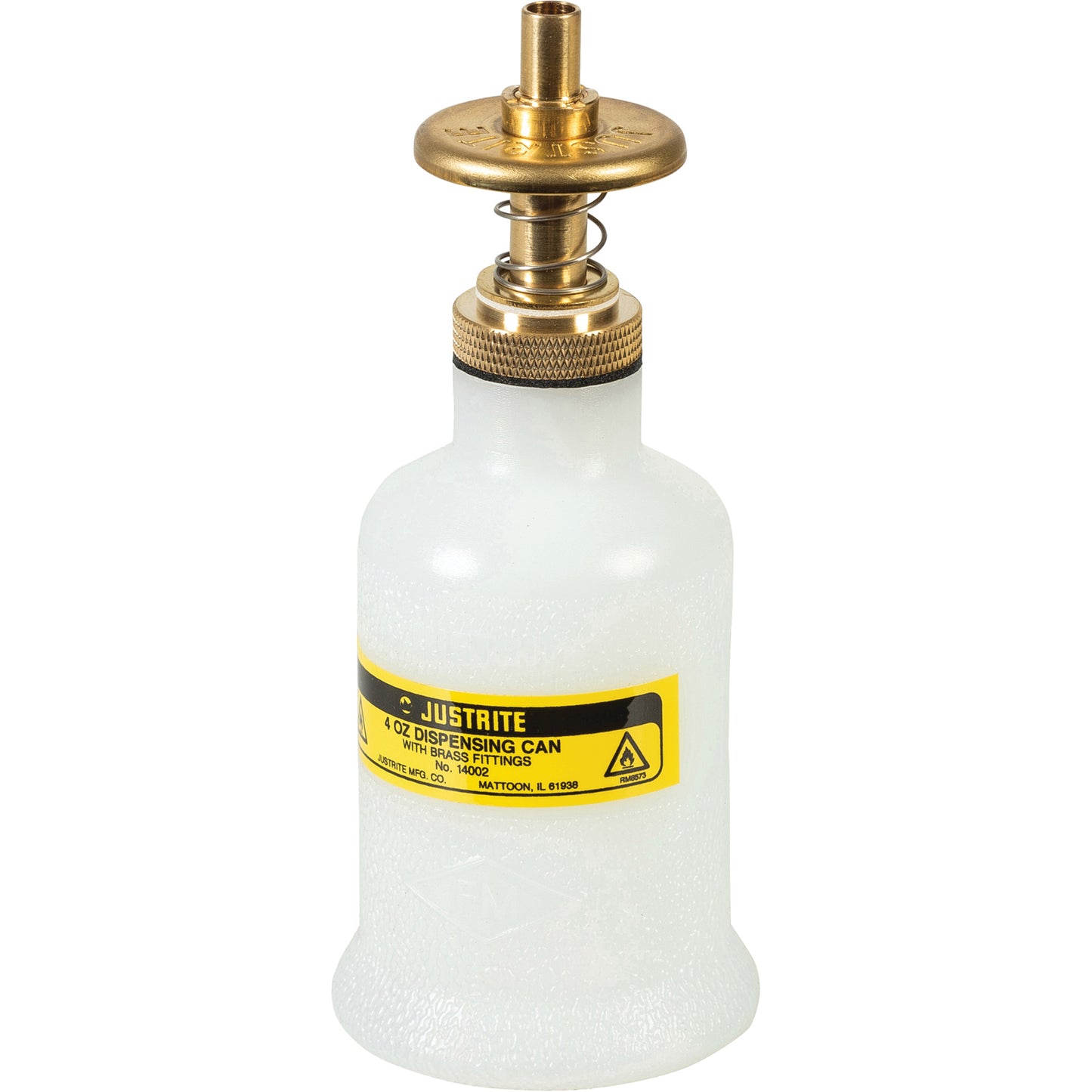 Dispenser Bottles, 4 oz., FM Approved
