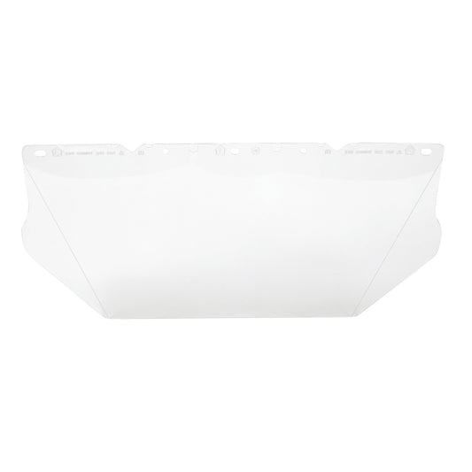 MSA V-Gard® Visors for General Purpose, Polycarbonate, Clear Tint