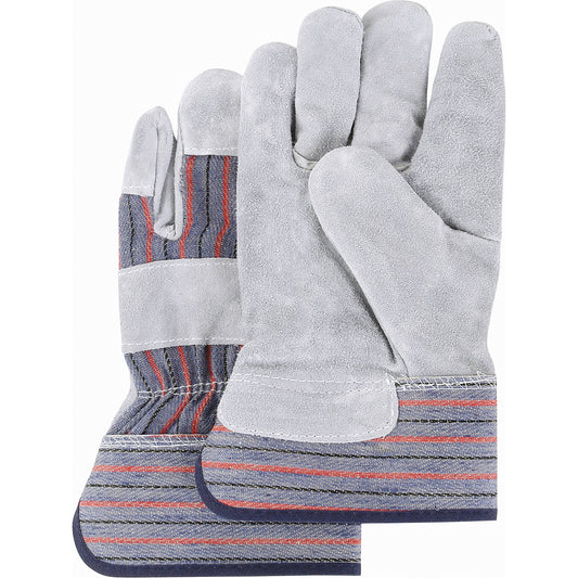 Zenith Safety Products Premium Quality Fitters Gloves, 2X-Large, Split Cowhide Palm, Cotton Inner Lining