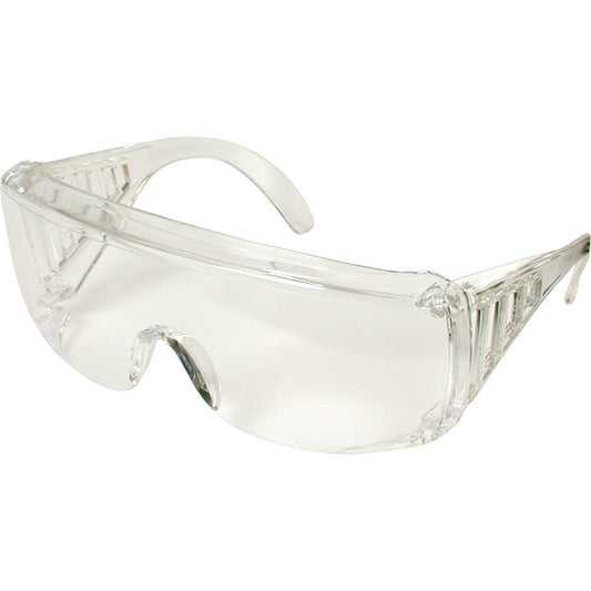 Crews Yukon® XL Safety Glasses, Clear Lens, Anti-Scratch, ANSI Z87+/Meets/Exceeds CSA Z94.3