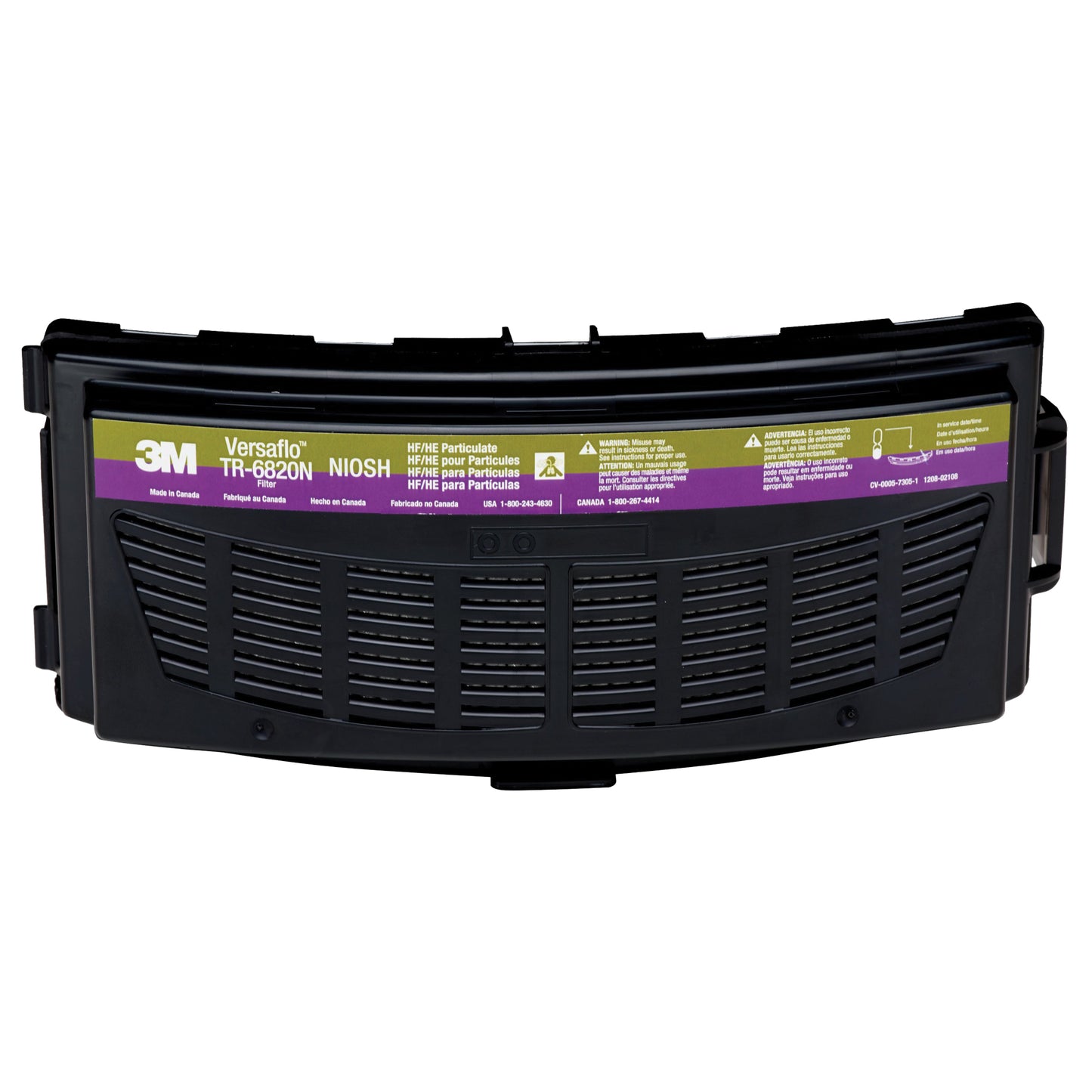 3M Versaflo™ Powered Air Purifying Respirator Cartridge, Acid Gas/Organic Vapour, Pack of 1