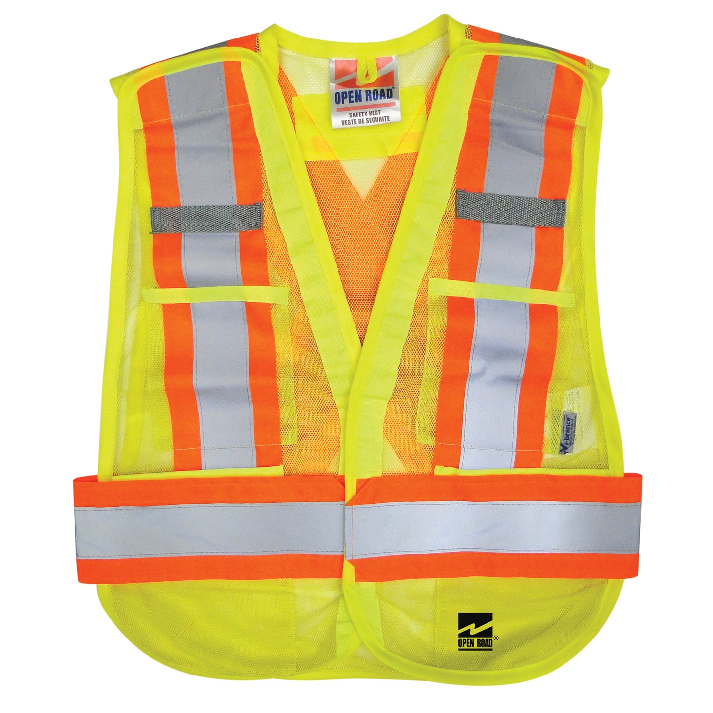 Viking Open Road® Tear Away Vest , High Visibility Lime-Yellow, Polyester