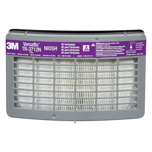 3M HE Filter TR-3712N, P100 Filter, Pack of 40