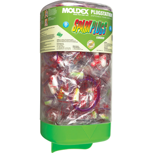 Moldex PlugStation® with Corded SparkPlugs® Earplugs