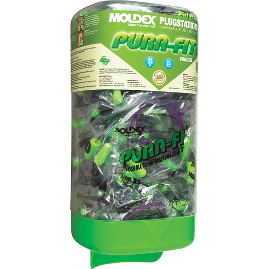 Moldex PlugStation® with Corded Pura-Fit® Earplugs