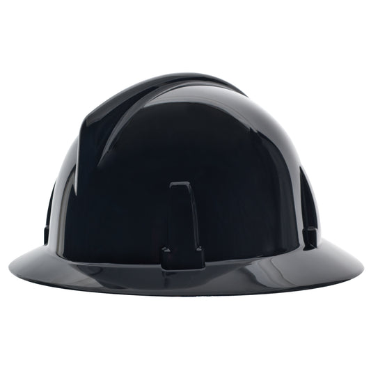 MSA Topgard® Protective Hardhat, Ratchet Suspension, Black