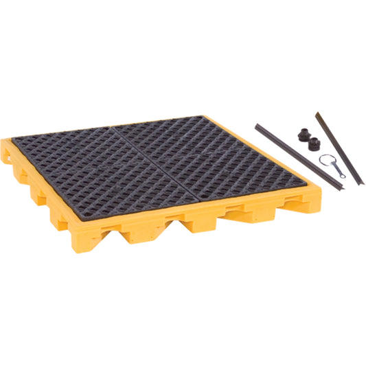 Ultratech Spill Deck, 44 US gal. Spill Capacity, 52" x 52" x 5.8"