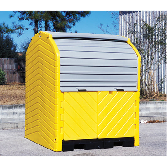 Ultratech 4-Drum Ultra-Hard Top Plus®, 66" L x 64" W x 84" H, 9000 lbs. Load Capacity