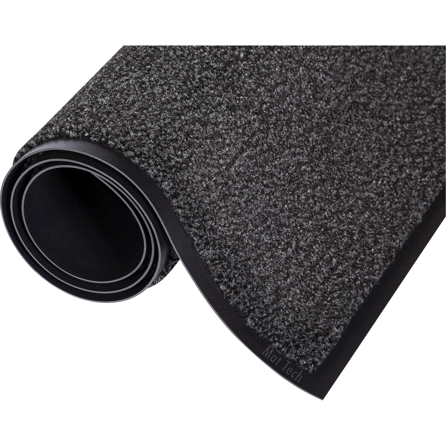 Mat Tech Dust-Star™ Entrance Mats, Wiper, 3' x 60' x 1/2", Charcoal