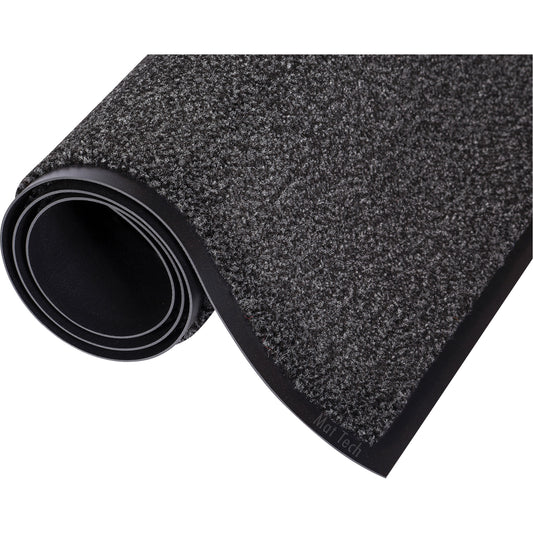 Mat Tech Dust-Star™ Entrance Mats, Wiper, 3' x 60' x 1/2", Charcoal