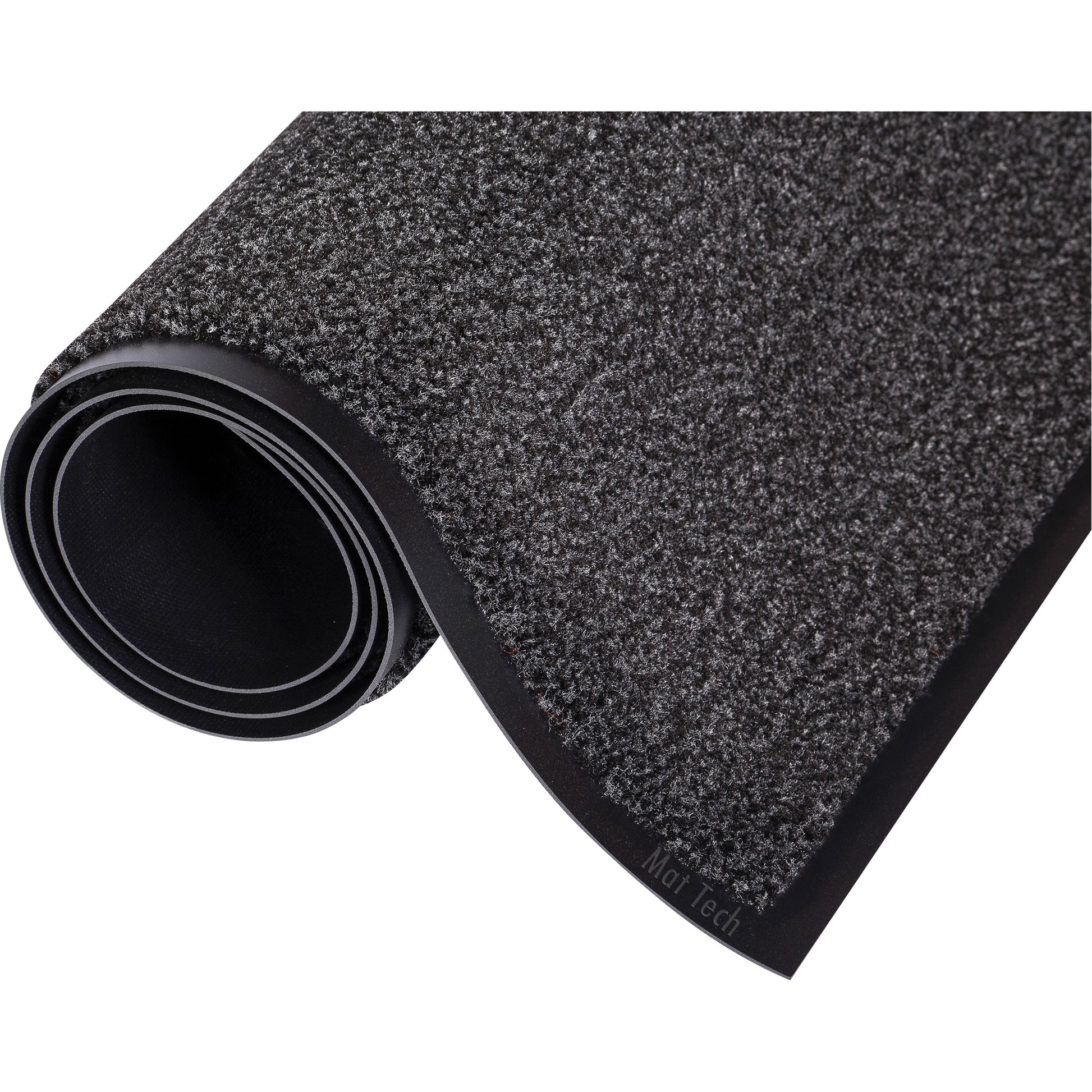 Mat Tech Dust-Star™ Entrance Mats, Wiper, 4' x 60' x 1/2", Charcoal