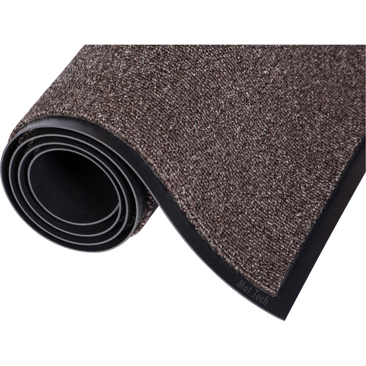 Mat Tech Walk-A-Way™ Entrance Mats, Wiper, 6' x 60' x 5/16", Walnut