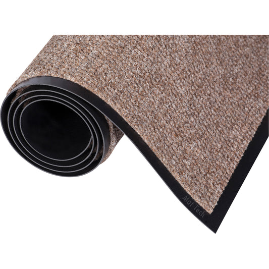 Mat Tech Needle-Pin® Entrance Mats, Wiper, 3' x 60' x 1/2", Pebble Brown