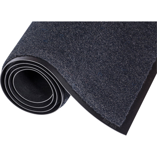 Mat Tech Superluxe™ Entrance Mat, Wiper, 4' x 10' x 1/2", Navy Blue