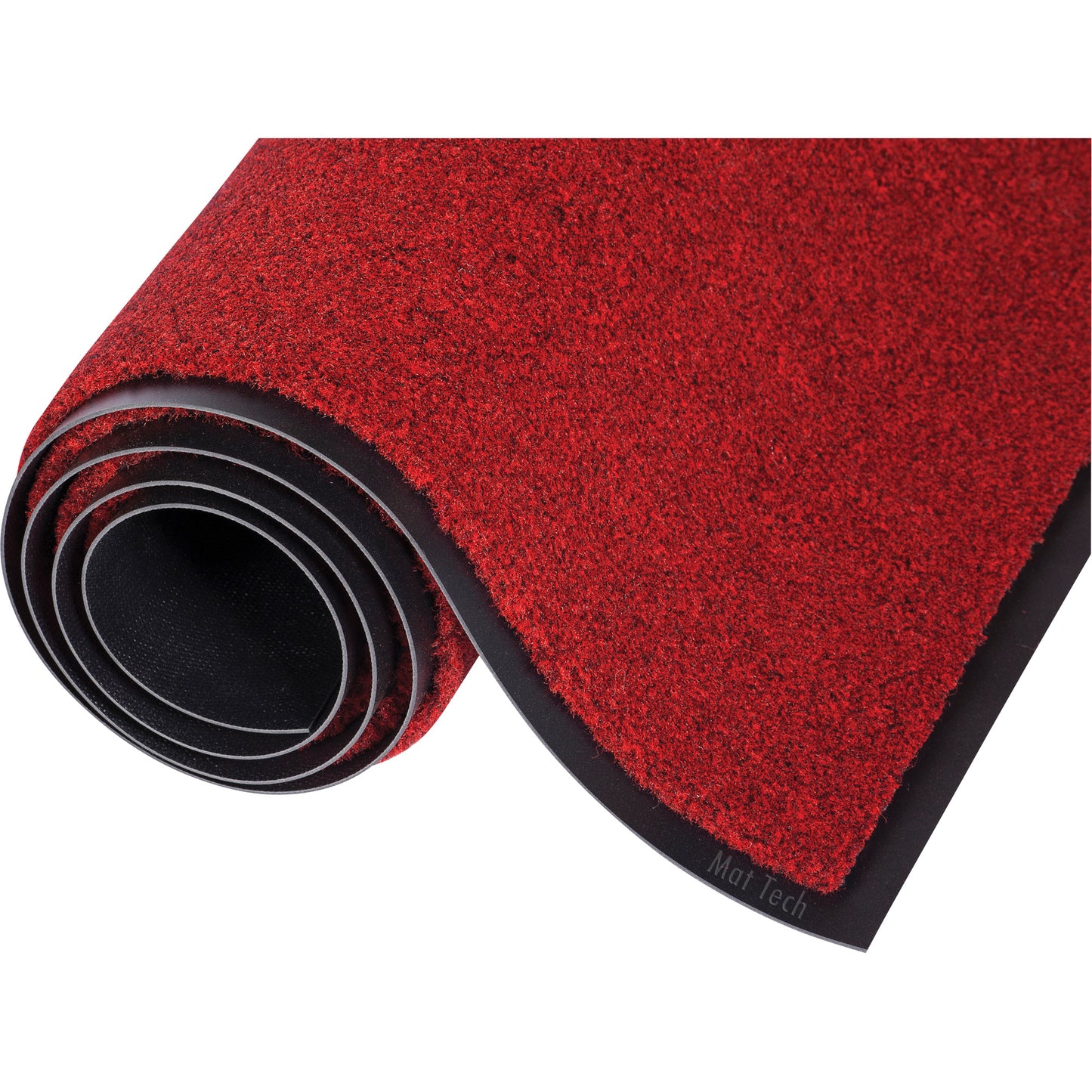 Mat Tech Superluxe™ Entrance Mat, Wiper, 4' x 6' x 1/2", Red