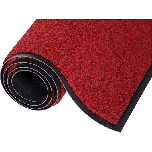 Mat Tech Superluxe™ Entrance Mat, Wiper, 4' x 6' x 1/2", Red