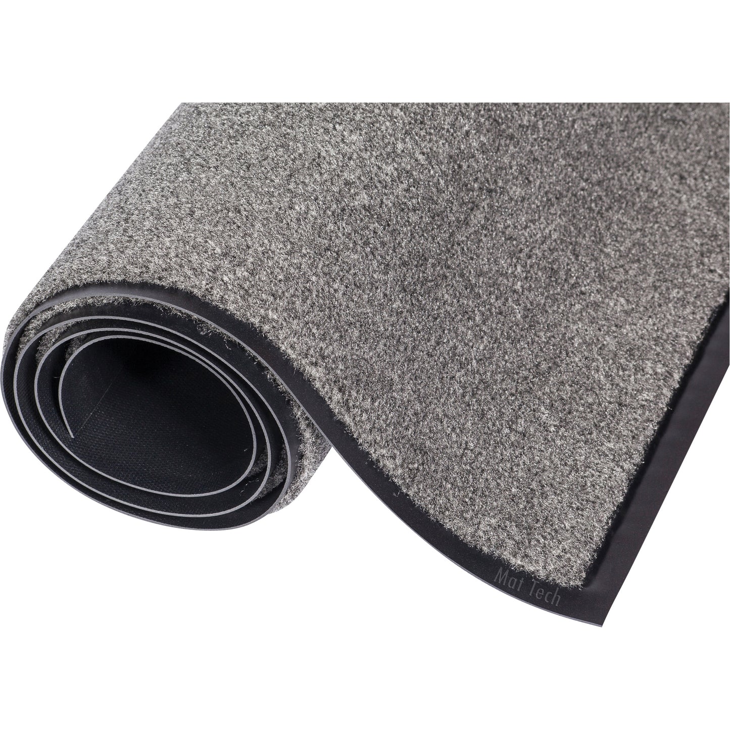 Mat Tech Superluxe™ Entrance Mats, Wiper, 4' x 60' x 1/2", Grey
