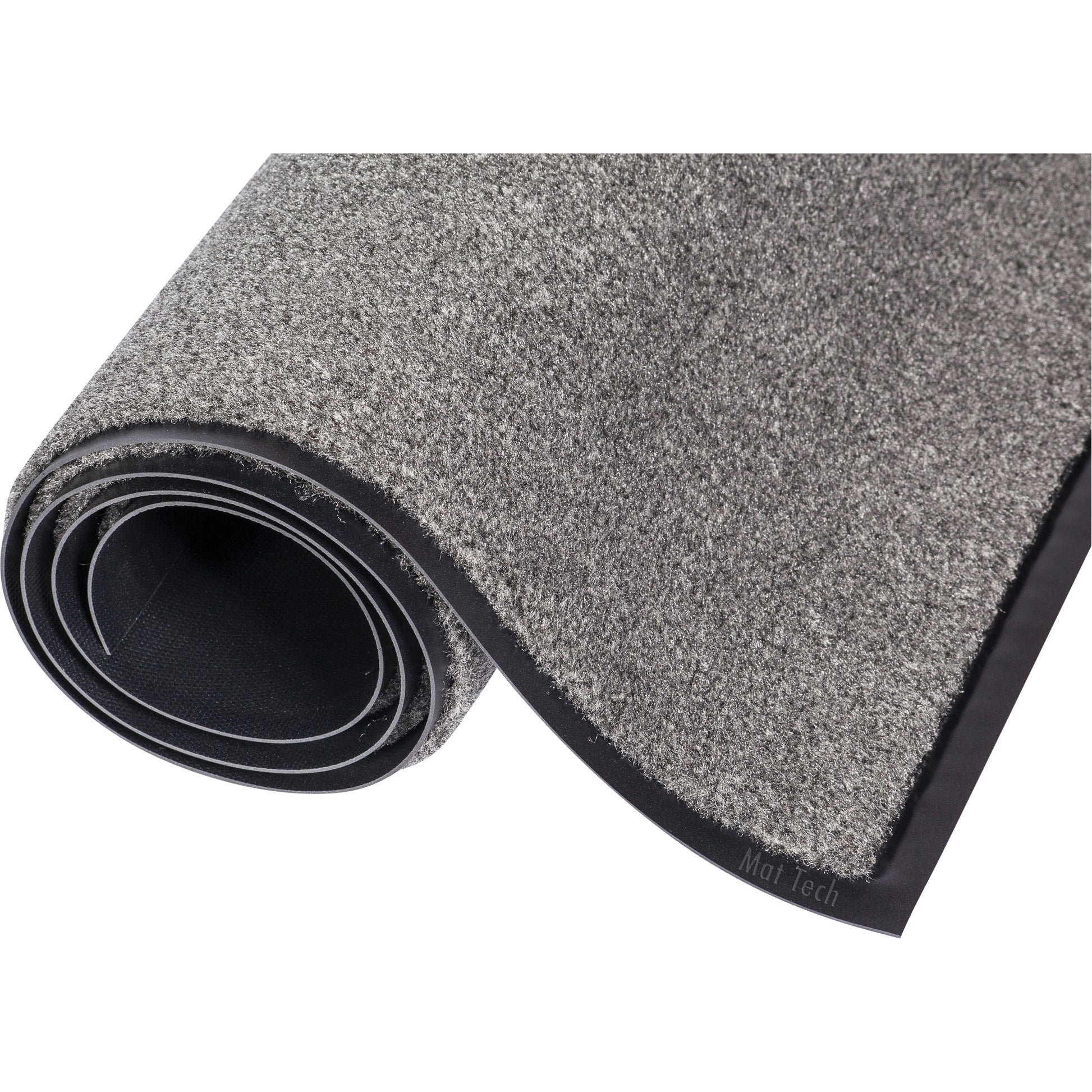 Mat Tech Superluxe™ Entrance Mats, Wiper, 4' x 60' x 1/2", Grey