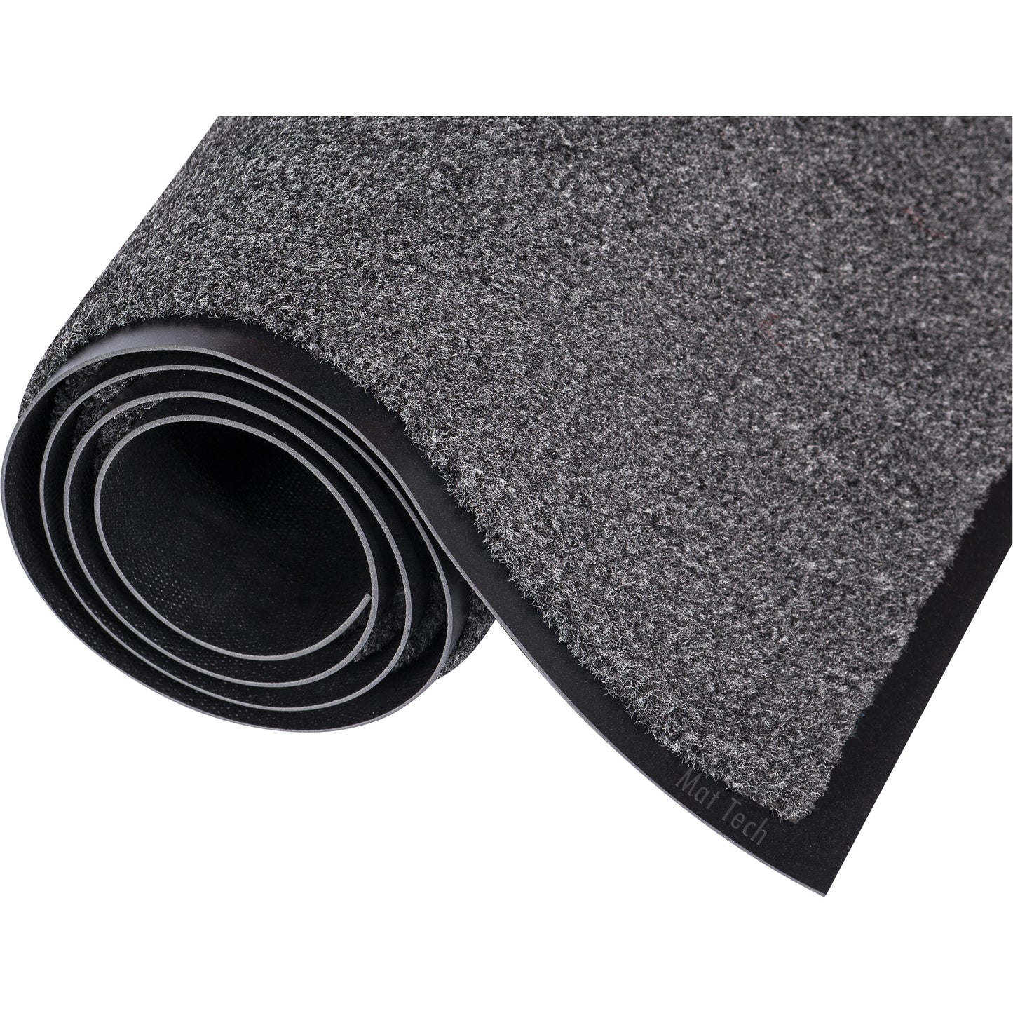 Mat Tech Superluxe™ Entrance Mats, Wiper, 4' x 60' x 1/2", Charcoal