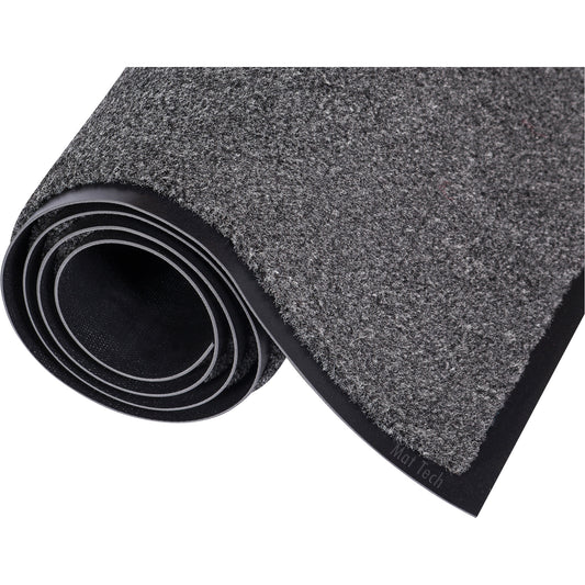Mat Tech Superluxe™ Entrance Mats, Wiper, 6' x 60' x 1/2", Charcoal