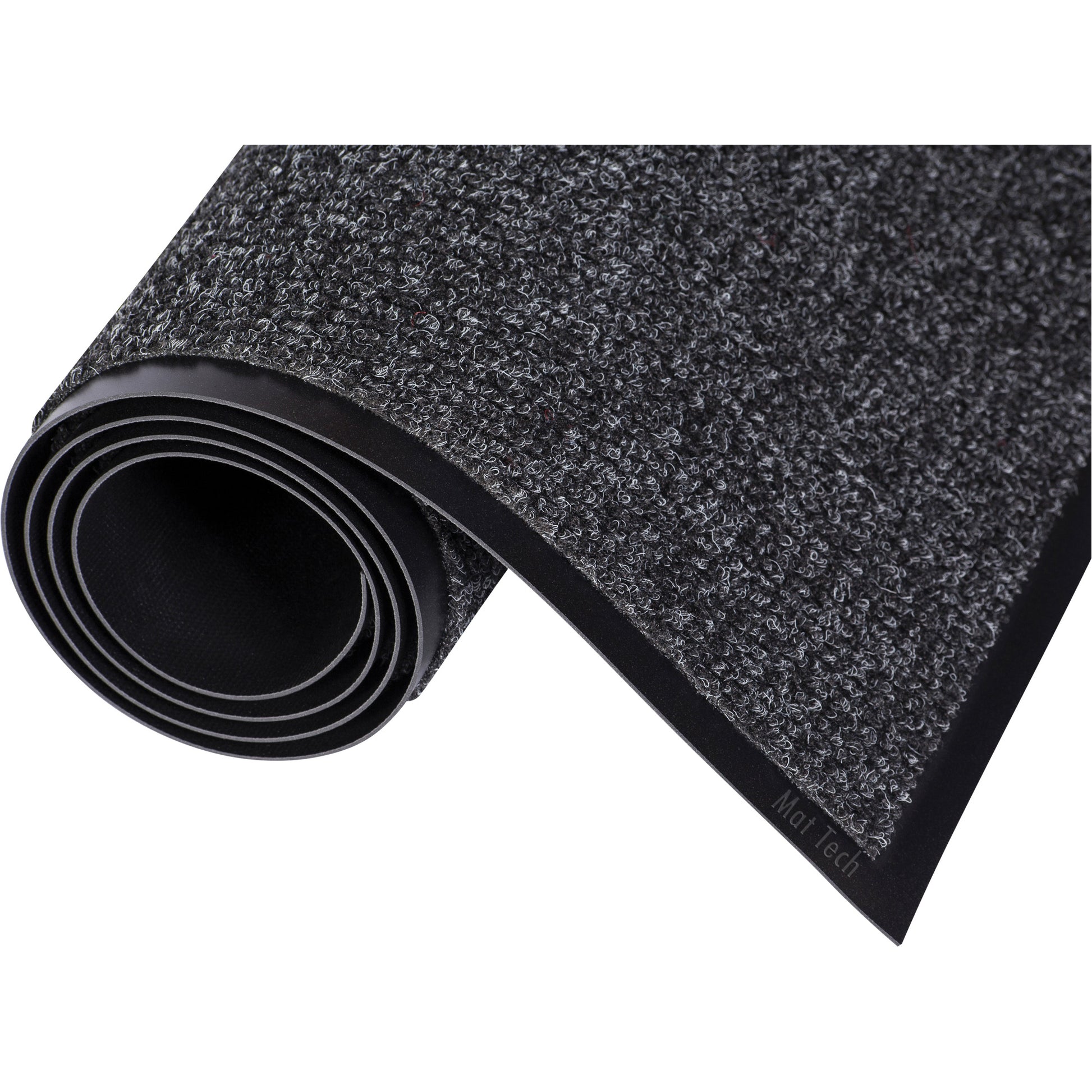 Mat Tech Needle-Rib™ Entrance Mat, Wiper, 6' x 10' x 5/16", Charcoal