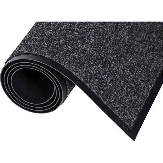Mat Tech Needle-Rib™ Entrance Mat, Wiper, 6' x 10' x 5/16", Charcoal