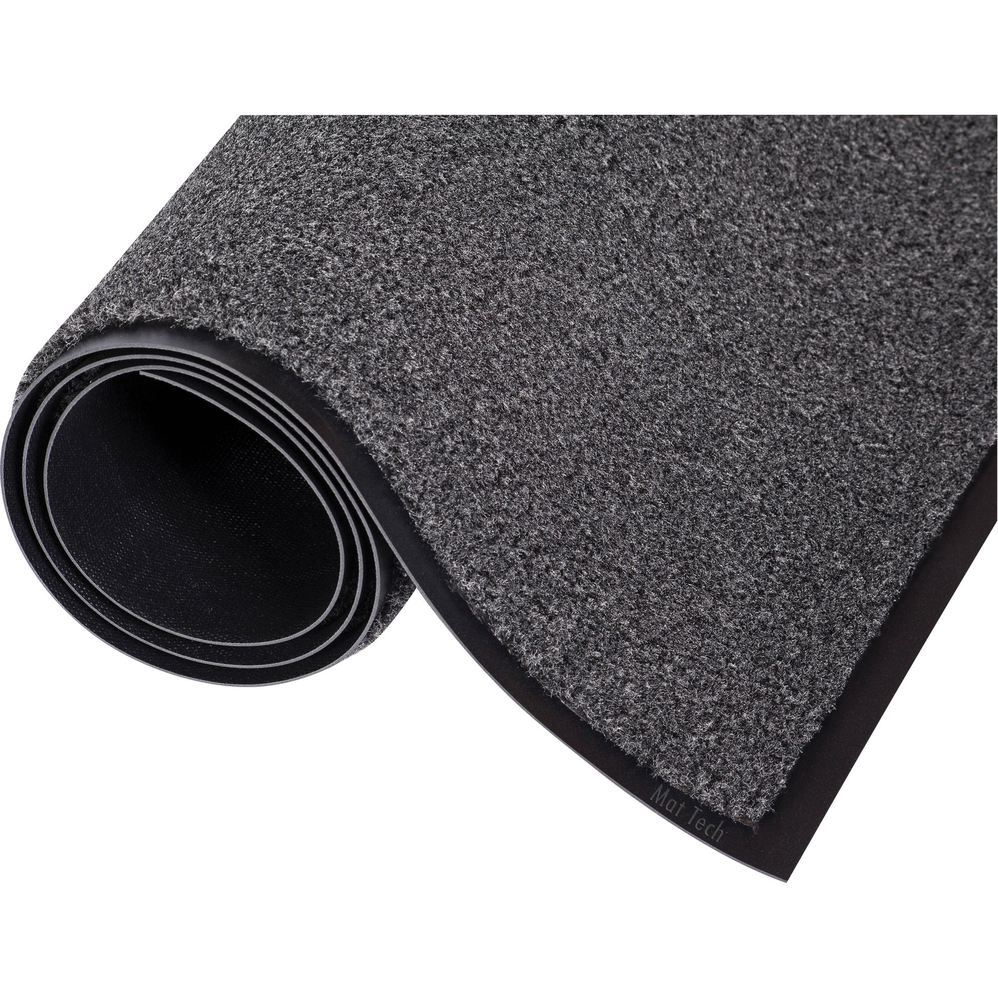 Mat Tech Proluxe™ Entrance Mat, Wiper, 6' x 10' x 7/16", Charcoal