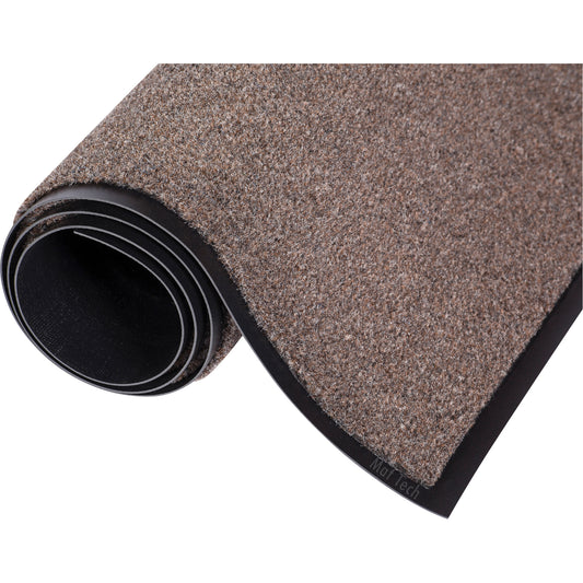 Mat Tech Proluxe™ Entrance Mat, Wiper, 6' x 10' x 7/16", Pebble Brown