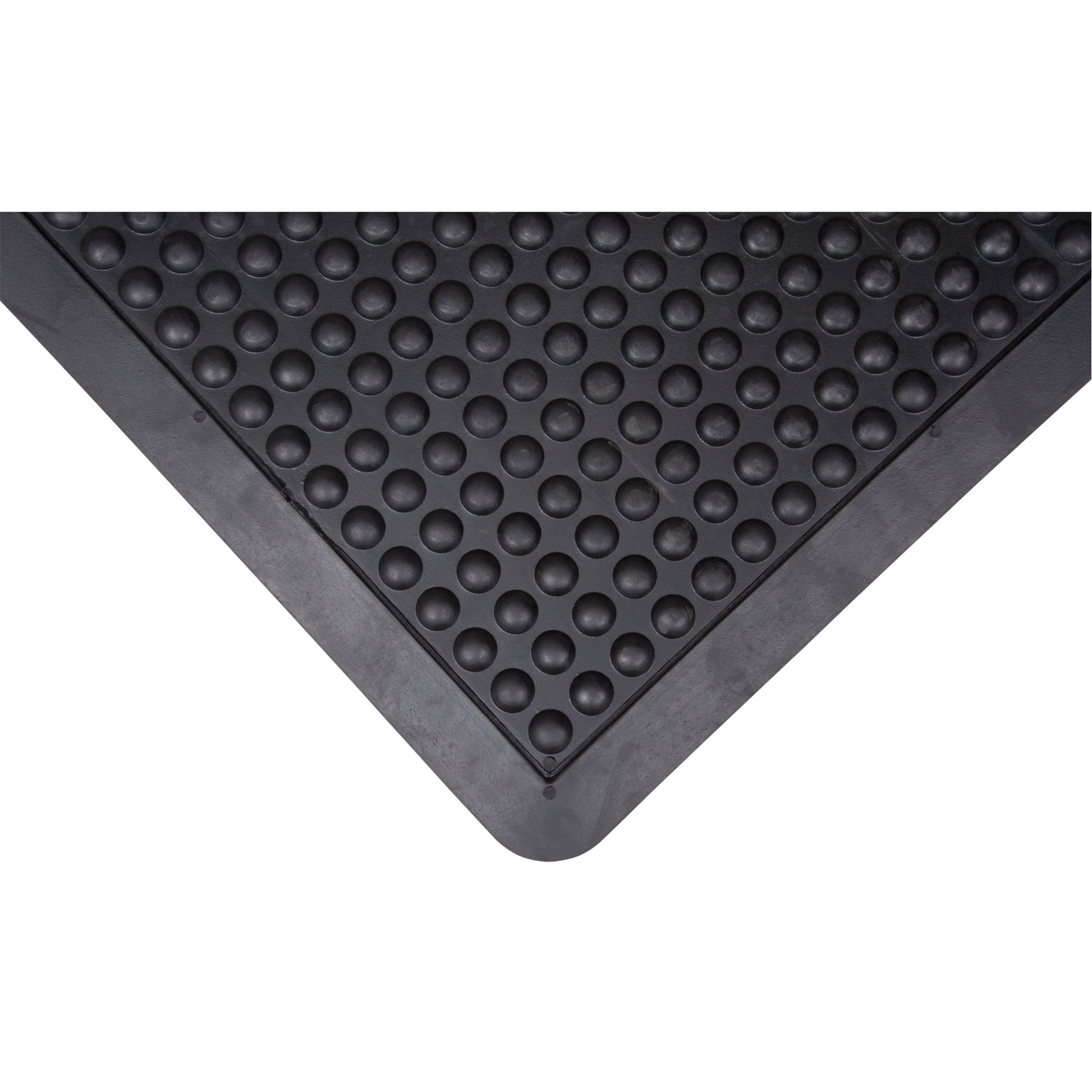 Zenith Safety Products Anti-Fatigue Dome Matting, Bubbled, 2' x 3' x 1/2", Black, Rubber