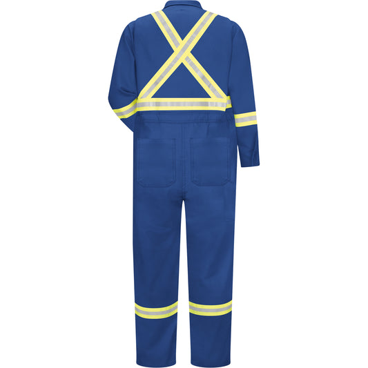 Bulwark Flame-Resistant CoolTouch®2 Premium Coveralls, Size 44, Royal Blue, 9 cal/cm²