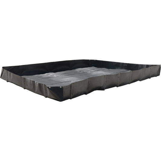 Black Diamond Economy Berms, 119 gal. Capacity, 4' W x 4' L x 12" H, L-Bracket