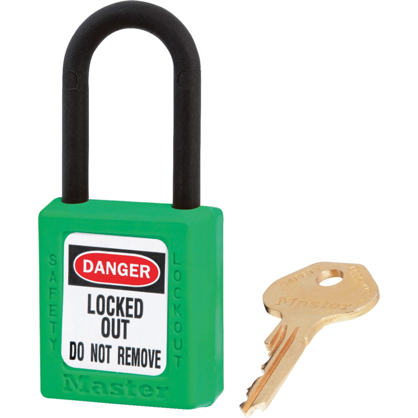 Master Lock Zenex™ Padlocks - Set of Six, Safety Padlock, Keyed Alike, Thermoplastic, 1-1/2" Width