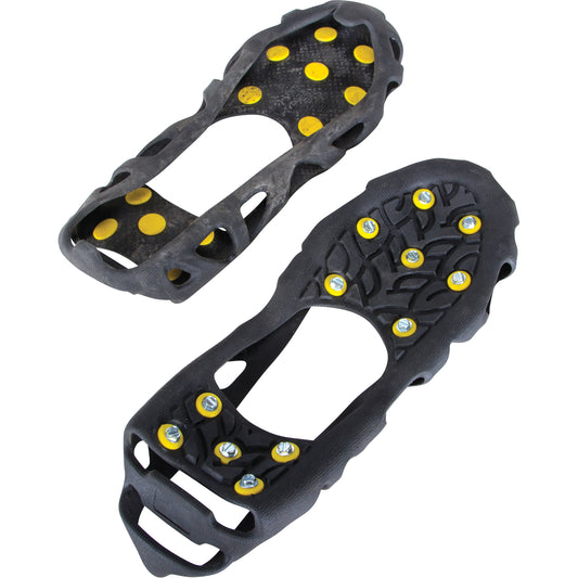 Zenith Safety Products Heavy-Duty Anti-Slip Ice Cleats, Steel, Stud Traction, X-Large