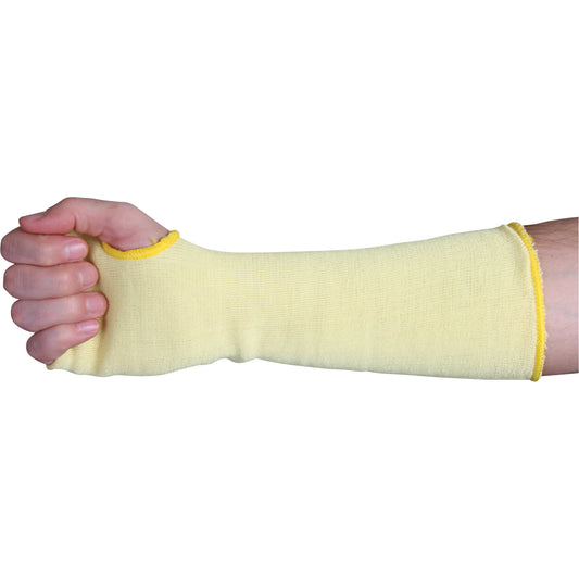 Superior Glove Works Ltd. Cut-Resistant Sleeves, Kevlar®, 14", ANSI/ISEA 105 Level 3, Yellow