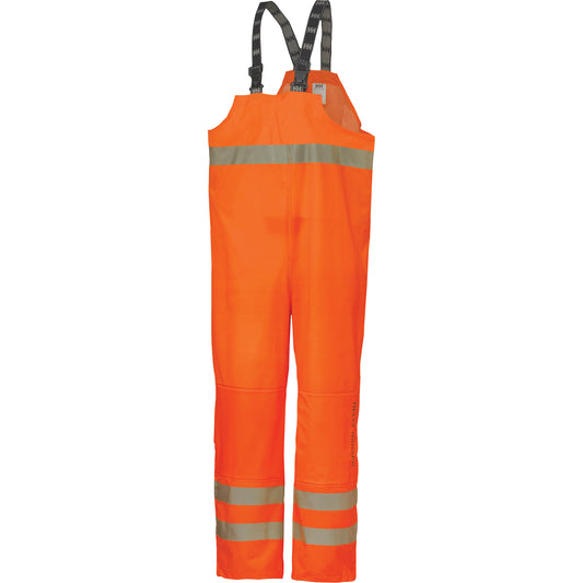 Helly Hansen Narvik Rainwear - Bib pants, Polyester, 3X-Large, High Visibility Orange