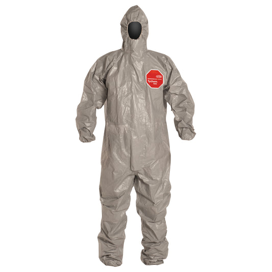 Dupont Personal Protection Tychem® 6000 Coveralls, 4X-Large, Grey