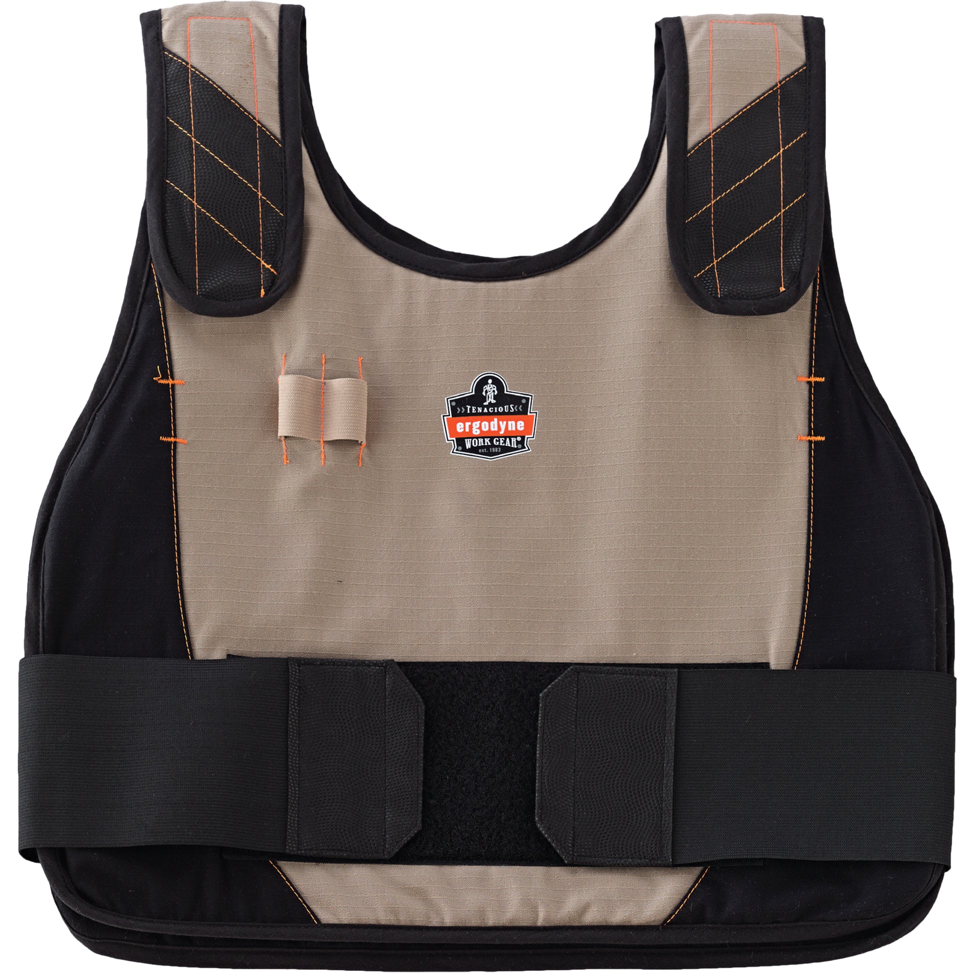 Ergodyne 6215 Phase Change Cooling Vests, Large/X-Large, Khaki