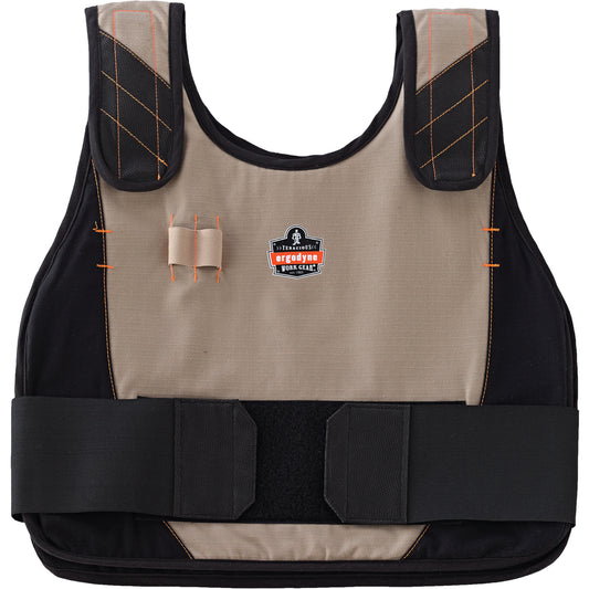 Ergodyne 6215 Phase Change Cooling Vests, Large/X-Large, Khaki
