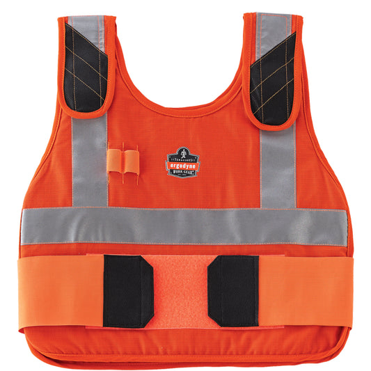 Ergodyne 6215HV Phase Change Cooling Vests, Small/Medium, Orange