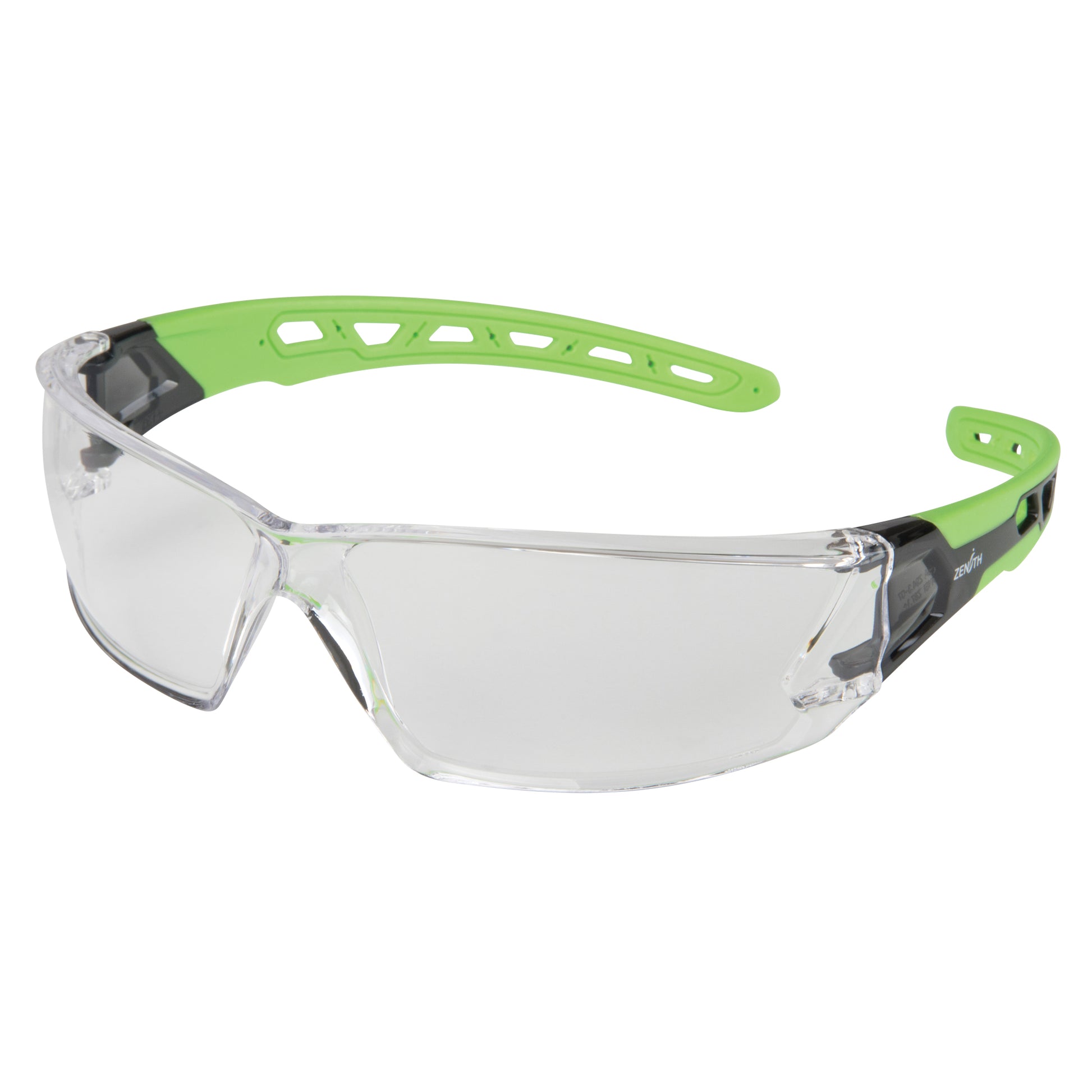 Zenith Safety Products Z2500 Series Safety Glasses, Clear Lens, Anti-Fog, ANSI Z87+/Meets/Exceeds CSA Z94.3