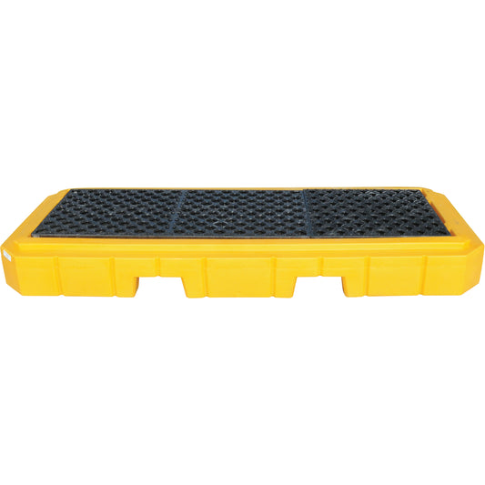 Ultratech Spill Pallet Plus Without Drain, 66 US gal. Spill Capacity, 83" x 34.5" x 8.75"