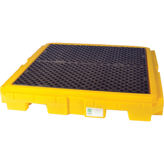 Ultratech Spill Pallet Plus Without Drain, 75 gal. Spill Capacity, 62" x 62" x 8.75"
