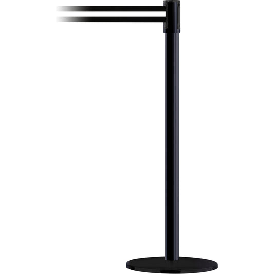 Tensator Dual Line Heavy Duty Receiver Post, 38" High, Yellow