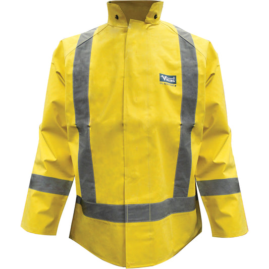 Viking Miner 49er Mining Jacket, Neoprene, Medium, Lime-Green