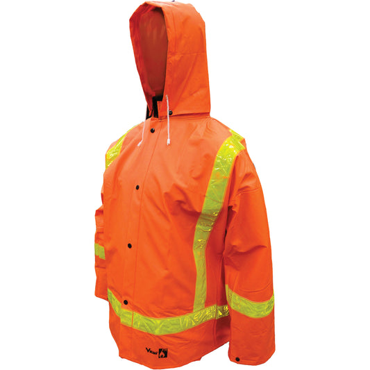 Viking Open Road FR PVC Rain Suits, 2X-Large, Orange