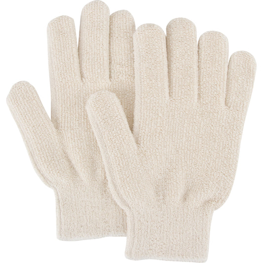 Zenith Safety Products Heat-Resistant Gloves, Terry Cloth, Large, Protects Up To 212° F (100° C)