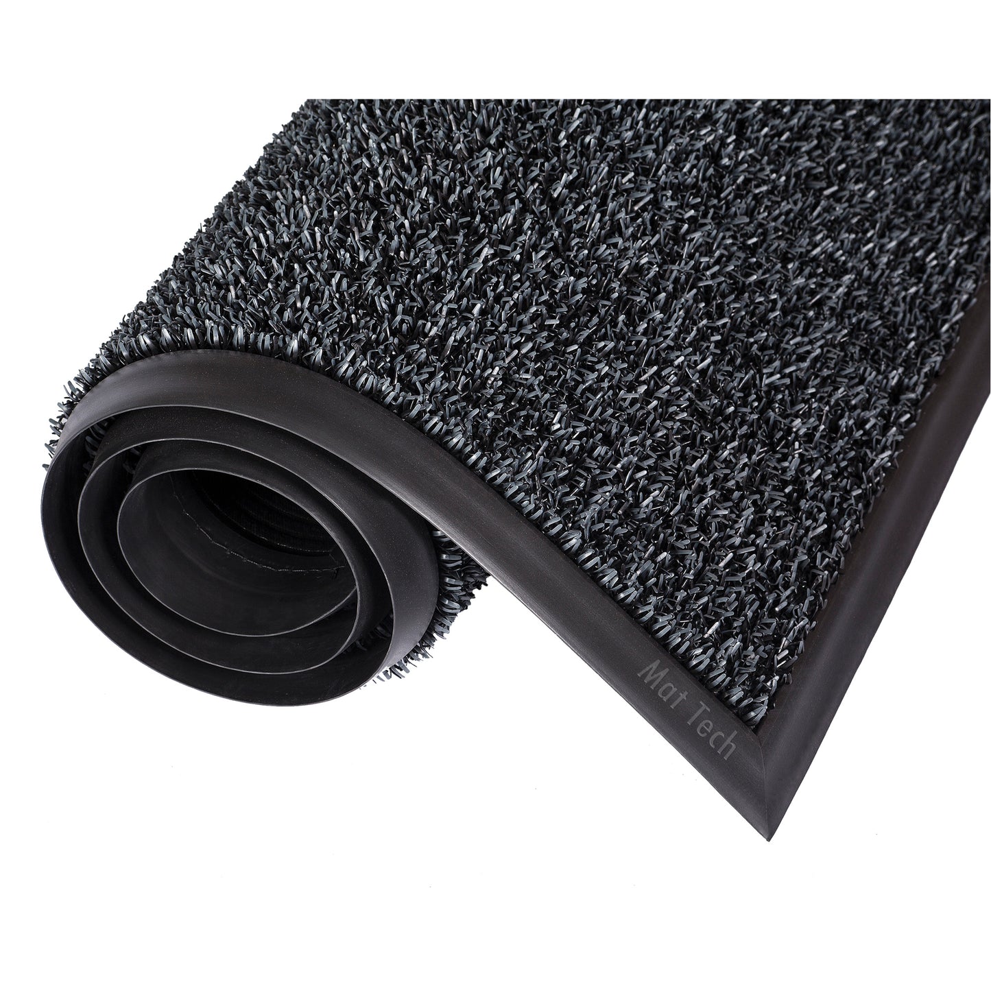 Mat Tech Astro-Plus™ Mat, Polyethylene, Scraper Type, Textured Pattern, 6-3/10' x 8', Brown