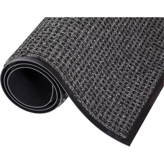 Mat Tech Oxford™ Elite Mat, Wiper/Scraper, 6' x 27' x 7/16", Grey/Black